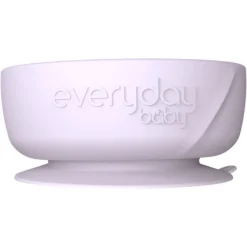 Everyday Baby Eetkom Met Zuignap Siliconen, Light Lavendel