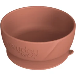 Everyday Baby Eetkom Met Zuignap Siliconen, Nature Rood -Lief En Klein everyday baby eetkom met zuignap siliconen nature rood a344042 2