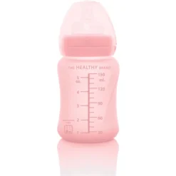 Everyday® Baby Glazen Babyfles Healthy+ 150 Ml, Roze -Lief En Klein everyday baby glazen babyfles healthy 150 ml roze a343917 2