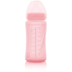 Everyday® Baby Glazen Babyfles Healthy+ 240 Ml, Roze -Lief En Klein everyday baby glazen babyfles healthy 240 ml roze a343982 2