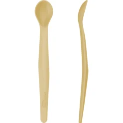 Everyday Baby Siliconen Lepel 2 Stuks, Zacht Yellow