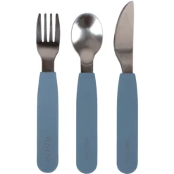 Filibabba Bestekset Silicone Powder Blauw