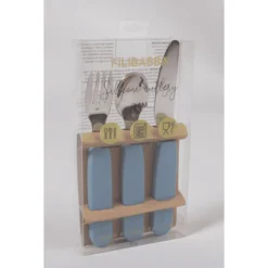 Filibabba Bestekset Silicone Powder Blauw -Lief En Klein filibabba bestekset silicone powder blauw a399790 3