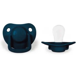 Filibabba Fopspeen 0-6 Maanden Donkerblauw, 2 Stuks