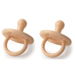 Filibabba Fopspeen Silicone Vanaf 0 Maanden Peach , 2 Stuks