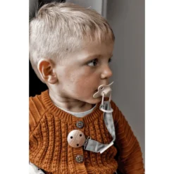 Filibabba Fopspeenketting Donkergrijs -Lief En Klein filibabba fopspeenketting donkergrijs a343645 2