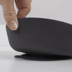 Filibabba Siliconen Kom 2-pack, Stone Grijs -Lief En Klein filibabba siliconen kom 2 pack stone grijs a344392 2