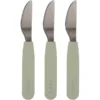 Filibabba Siliconen Mes 3-Pack - Groen