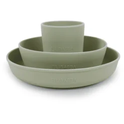 Filibabba Siliconen Servies - Groen -Lief En Klein filibabba siliconen servies groen a399482 2