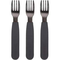 Filibabba Siliconen Vorken Stone Grijs, Set Van -Lief En Klein filibabba siliconen vorken stone grijs set van a344397 2