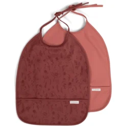 Filibabba Slabbetje 2-pack - Herfst Flower