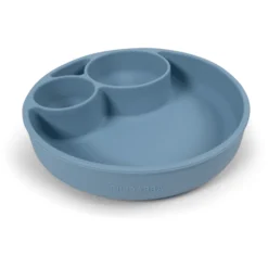 Filibabba Split Silicone Plaat - Powder Blauw -Lief En Klein filibabba split silicone plaat powder blauw a399713 4
