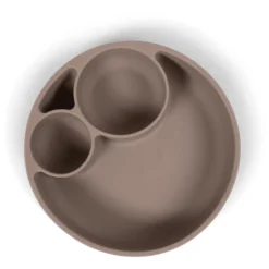 Filibabba Split Silicone Plaat - Warm Grijs -Lief En Klein filibabba split silicone plaat warm grijs a399715 2