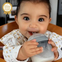 Haakaa® Babyfles, Generatie 3 160 Ml Grijs -Lief En Klein haakaa babyfles generatie 3 160 ml grijs a344421 4