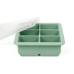 Haakaa® Diepvriesvorm, Voor Moedermelk Of Babyvoeding 6 Compartimenten Groen