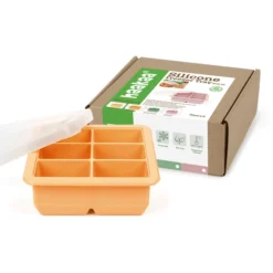 Haakaa® Diepvriesvorm, Voor Moedermelk Of Babyvoeding 6 Compartimenten Peach -Lief En Klein haakaa diepvriesvorm voor moedermelk of babyvoeding 6 compartimenten peach a345443 2