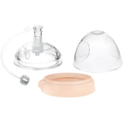 Haakaa® Drinkfles Hulpstuk Met Rietje Set Peach -Lief En Klein haakaa drinkfles hulpstuk met rietje set peach a345303 3