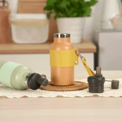 Haakaa® Easy- Carry Thermische Fles 350ml, Orange -Lief En Klein haakaa easy carry thermische fles 350ml orange a373834 2