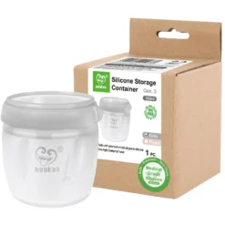 Haakaa® Opslagreservoir, Generatie 3 160ml Grijs -Lief En Klein haakaa opslagreservoir generatie 3 160ml grijs a343915 2