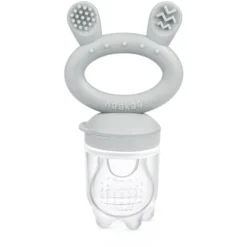 Haakaa® Vruchtenspeen, Incl. Diepvriesdeksel Set Grijs