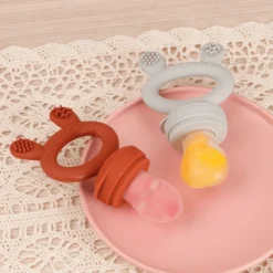 Haakaa® Vruchtenspeen, Incl. Diepvriesdekselset Marine -Lief En Klein haakaa vruchtenspeen incl diepvriesdekselset marine a343886 3