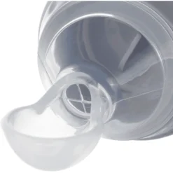 Haakaa® Zuigfles, Squeeze Met Lepel Grijs -Lief En Klein haakaa zuigfles squeeze met lepel grijs a345318 2