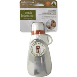 Infantino® Squeeze Pouch™ Herbruikbaar -Lief En Klein infantino squeeze pouch herbruikbaar a266503 2