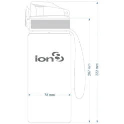 Ion 8 Drinkfles Lekvrij 750 Ml Roze -Lief En Klein ion 8 drinkfles lekvrij 750 ml roze a283231 3