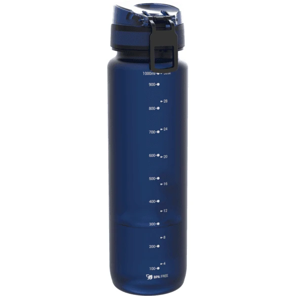 Ion 8 Lekvrije Kinderdrinkfles 1l Donkerblauw 2 Ion 8 Lekvrije Kinderdrinkfles 1l Donkerblauw - Afbeelding 2