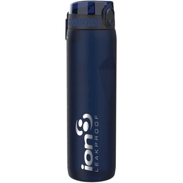 Ion 8 Lekvrije Kinderdrinkfles 1l Donkerblauw 1 Ion 8 Lekvrije Kinderdrinkfles 1l Donkerblauw