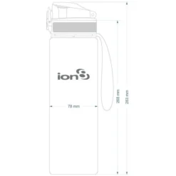 Ion 8 Lekvrije Kinderdrinkfles 1l Grijs -Lief En Klein ion 8 lekvrije kinderdrinkfles 1l grijs a283258 3