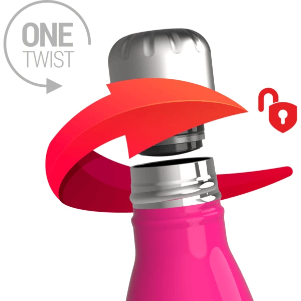 Ion 8 Lekvrije Thermosfles 500 Ml Paars 4 Ion 8 Lekvrije Thermosfles 500 Ml Paars - Afbeelding 4