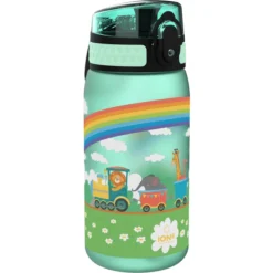 Ion8 Pod, Lekvrije Waterfles Voor Kinderen, Regenboog, 350 Ml