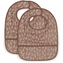 Jollein Bib Waterdicht Meadow Kastanje 2-pack -Lief En Klein jollein bib waterdicht meadow kastanje 2 pack a325510 3