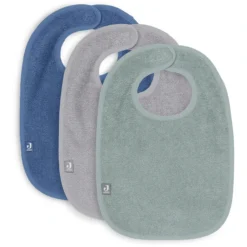 Jollein Terry Slab 3-Pack As Green / Storm Grijs / Jeans Blauw -Lief En Klein jollein terry slab 3 pack as green storm grijs jeans blauw a325503 4
