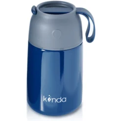 Kiinda Thermo-voedingsmiddelencontainer 700ml, In Mid Night Blauw -Lief En Klein kiinda thermo voedingsmiddelencontainer 700ml in mid night blauw a302774 2