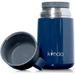 Kiinda Thermo-voedingsmiddelencontainer 700ml, In Mid Night Blauw -Lief En Klein kiinda thermo voedingsmiddelencontainer 700ml in mid night blauw a302774 3
