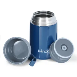 Kiinda Thermo-voedingsmiddelencontainer 700ml, In Mid Night Blauw -Lief En Klein kiinda thermo voedingsmiddelencontainer 700ml in mid night blauw a302774 4