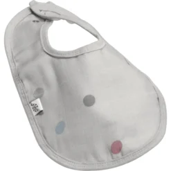 KINDSGUT Bib Mousseline, Stippen