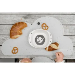 KINDSGUT Place Mat Cloud, Confetti In Lichtgrijs -Lief En Klein kindsgut place mat cloud confetti in lichtgrijs a325055 3