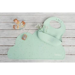 KINDSGUT Place Mat Cloud Sprinkles, Pistachio -Lief En Klein kindsgut place mat cloud sprinkles pistachio a325053 4