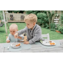 KINDSGUT Placemat Wolk Sprinkles, Aquamarijn -Lief En Klein kindsgut placemat wolk sprinkles aquamarijn a325027 4