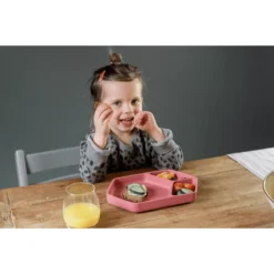 KINDSGUT Siliconen Plaat, Hoekig In Antiek Roze -Lief En Klein kindsgut siliconen plaat hoekig in antiek roze a324918 4