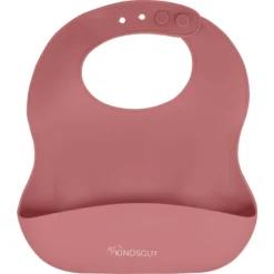 KINDSGUT Siliconen Slabbetje, Antiek Roze