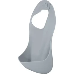 KINDSGUT Siliconen Slabbetje, Donkergrijs -Lief En Klein kindsgut siliconen slabbetje donkergrijs a324902 2