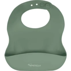 KINDSGUT Siliconen Slabbetje, Pistache