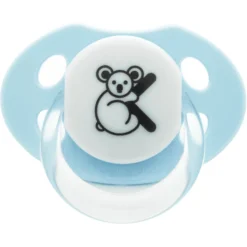 KOALA BABY CARE ® Fopspeen Koala Kiss, 0-6 Maanden, Blauw