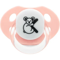 KOALA BABY CARE ® Fopspeen Koala Kiss, 0-6 Maanden, Roze