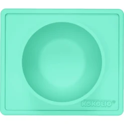 KOKOLIO Eetkom Bowli Van Silicone In Mint, 275 Ml