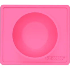 KOKOLIO Eetkom Bowli Van Silicone In Roze